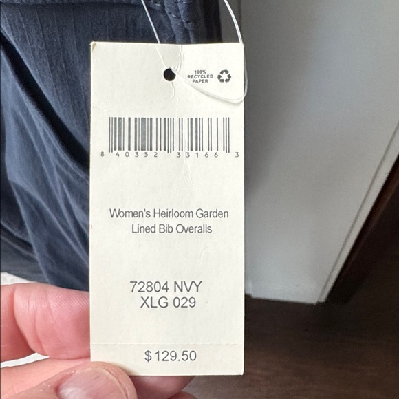 Duluth Trading Co. Women’s Heavyweight Garden Overalls. XL X 29. NEW with tags. - Picture 9 of 12